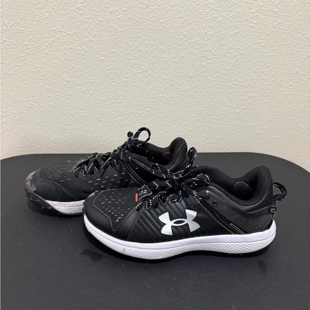 Under Armour Black Baseball Turf Shoes